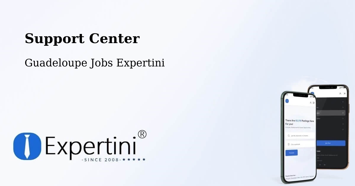 Support Services – Pointe À Pitre - Guadeloupe Jobs Expertini